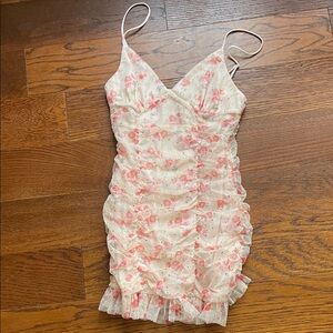 Lucy in the Sky Blush and Cream Dress